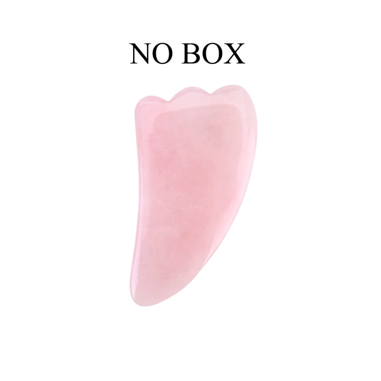 Facial Massage Roller And Stone Set