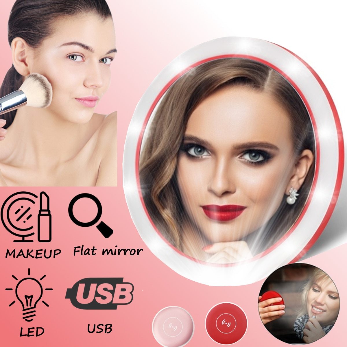 ⭐️ Ready To Fly Makeup Mirror