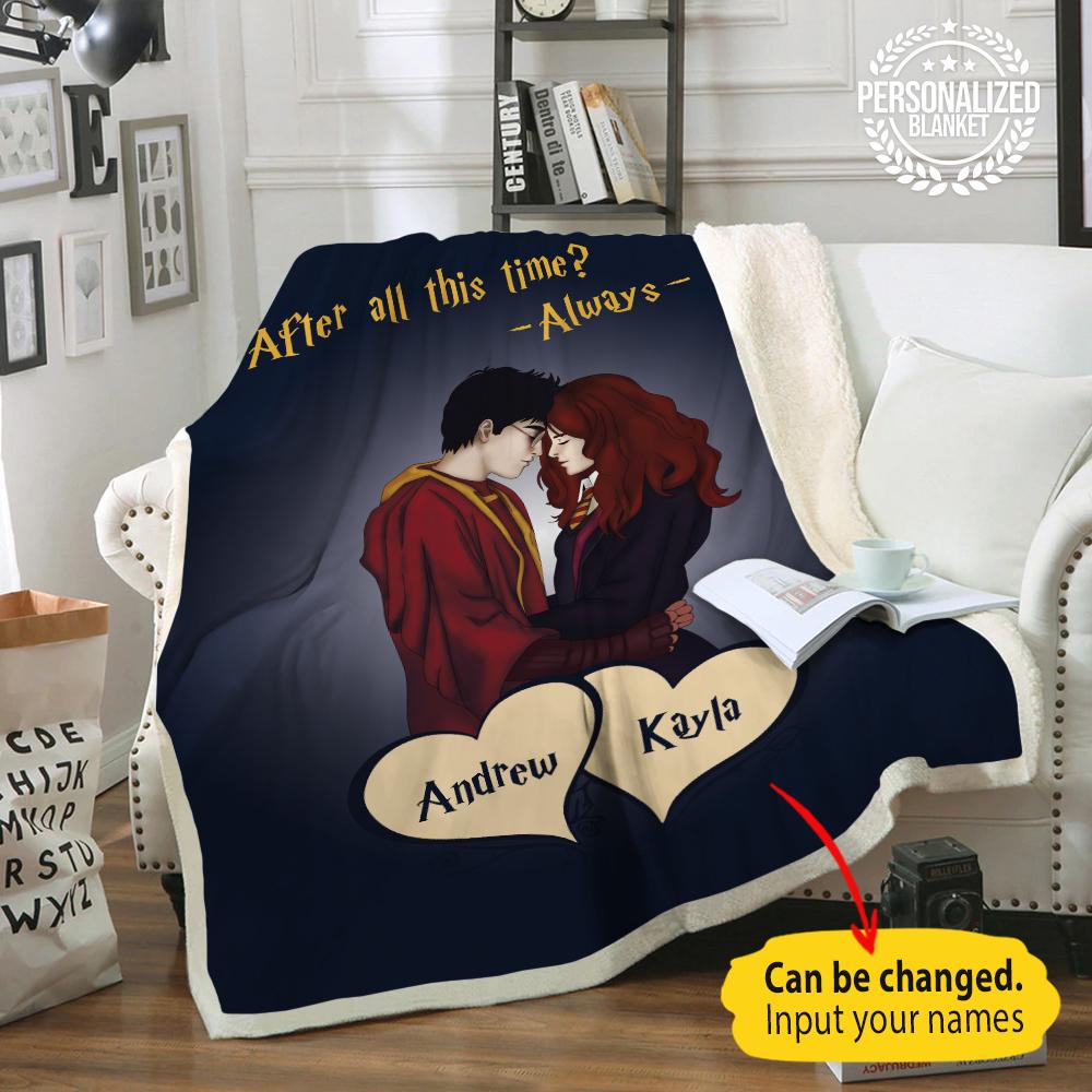 Harry Potter Personalized Blanket