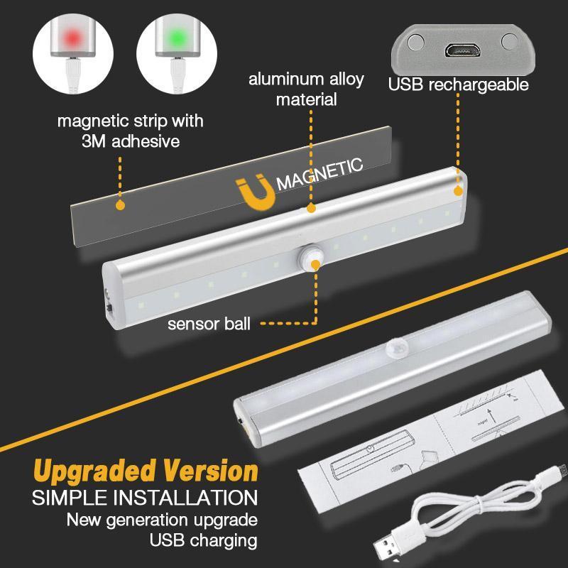Motion Sensor LED Light Bar