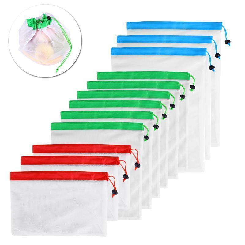 ReuseMesh - Reusable Produce Bags (12 Pack) - shopitfirst