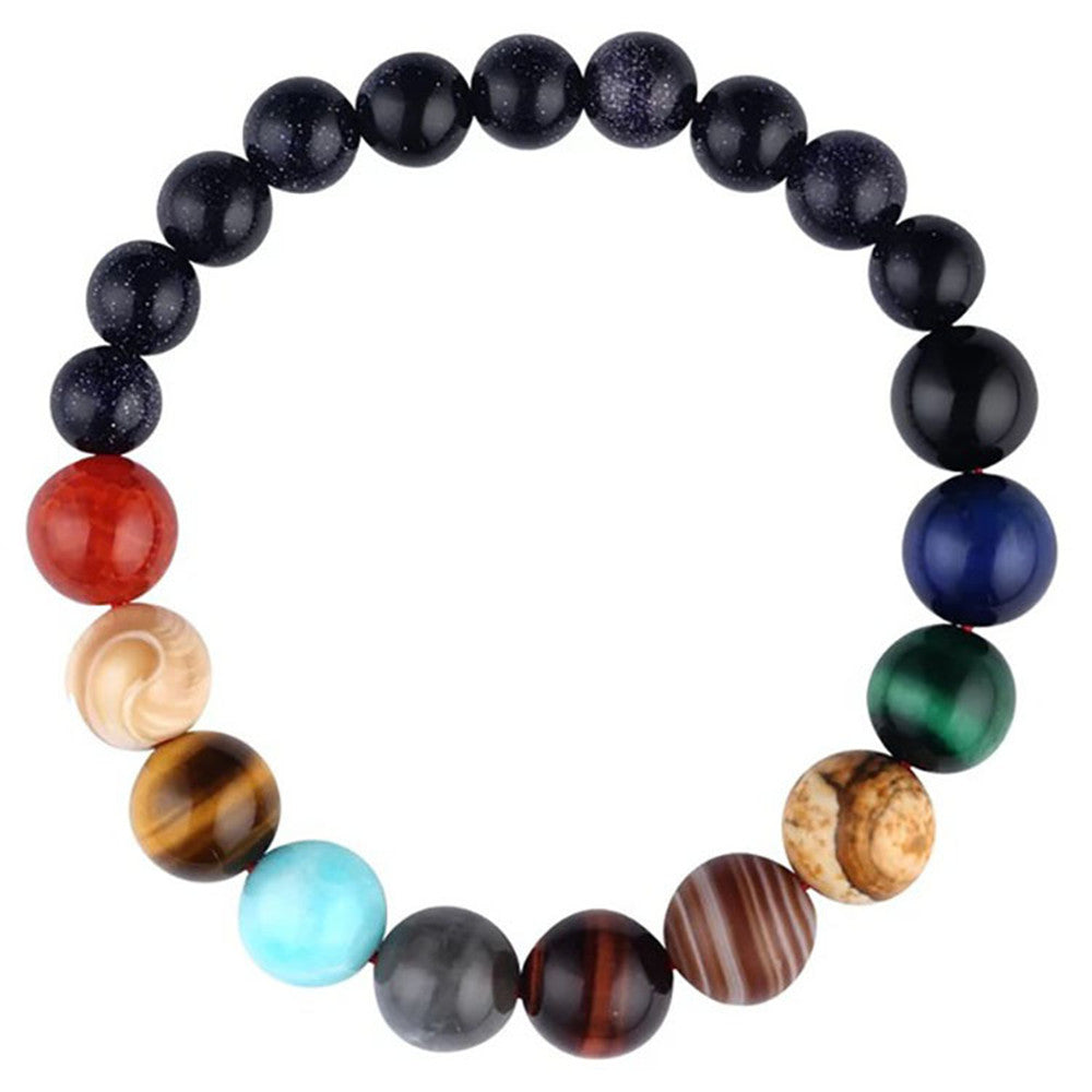 Universe Yoga Chakra Galaxy Solar System Bracelets