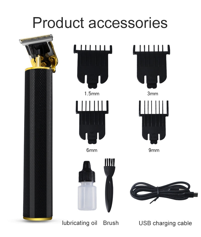 Electric Pro Li Outliner Grooming Rechargeable Cordless Close Cutting T-Blade Trimme