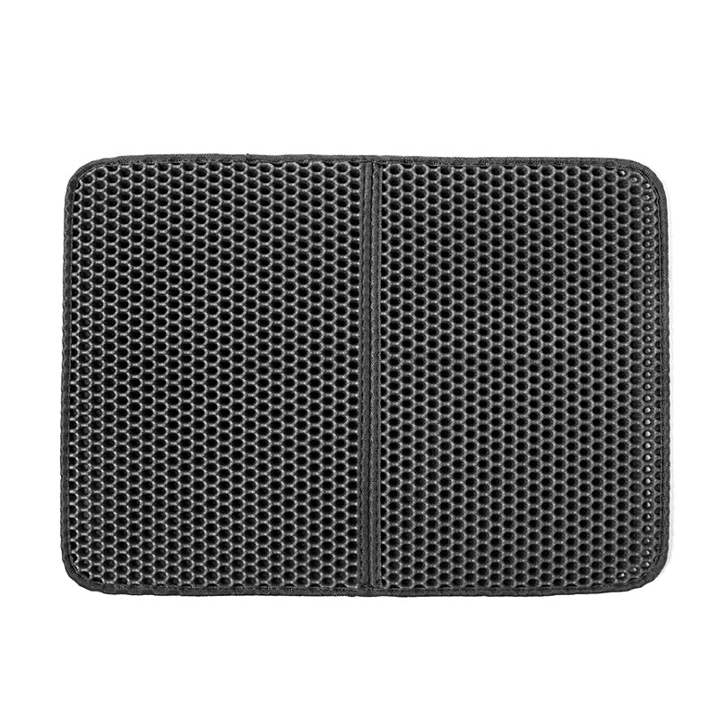 Double-Layer Cat Litter Mat