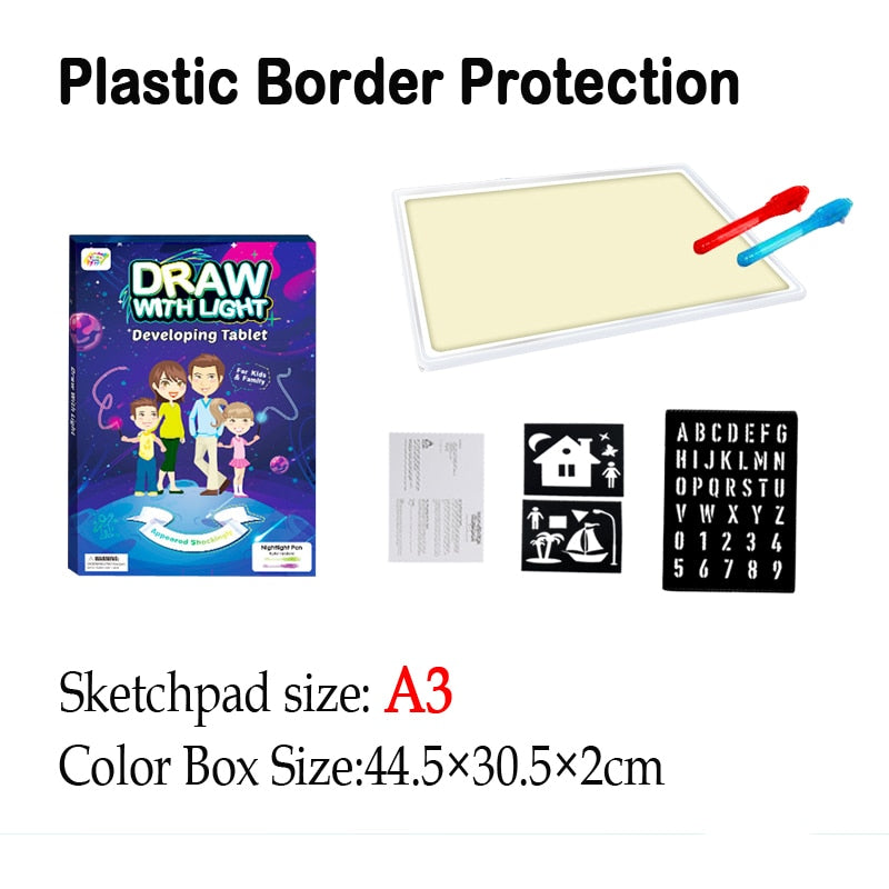 Draw With Light-Fun And Developing Toy