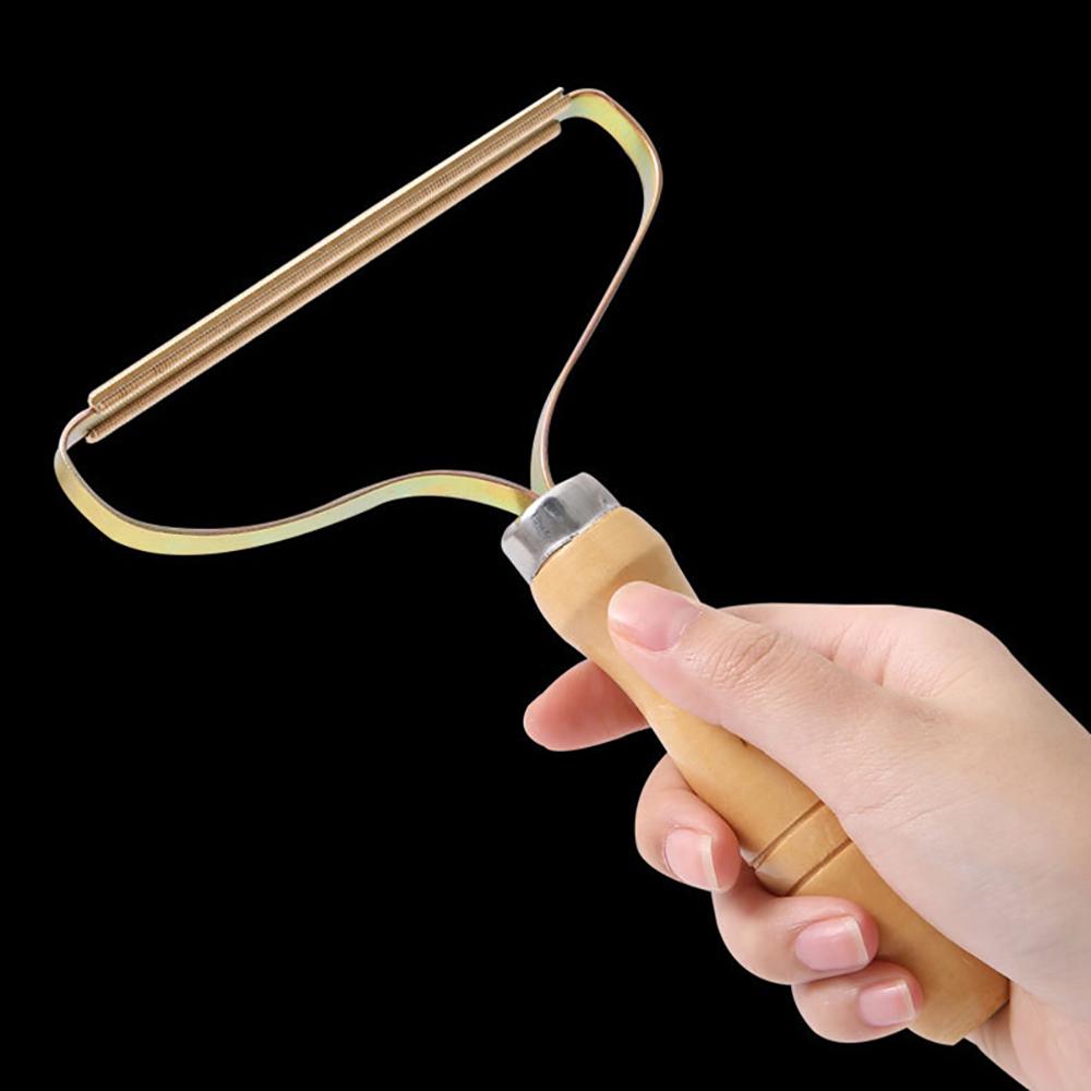 Portable Lint Remover Clothes Fuzz Fabric Shaver Brush