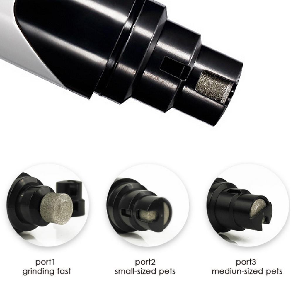 Electric Pet Nail Grinder Pet Paws Trimmer Dog Nails Grooming Tool Cat Nail Clipper Trimming Cutter USB Charging Pet Shop Supply