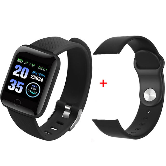 SMART PEDOMETER BLOOD PRESSURE MEASUREMENT WATERPROOF FITNESS