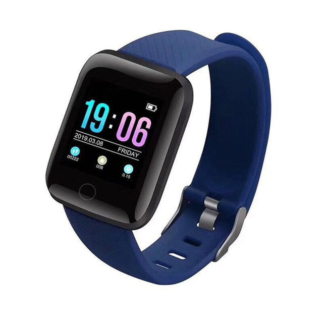 SMART PEDOMETER BLOOD PRESSURE MEASUREMENT WATERPROOF FITNESS