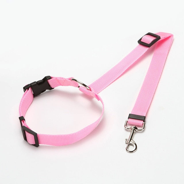 Car Seat Belt Leash For Dogs And Cats