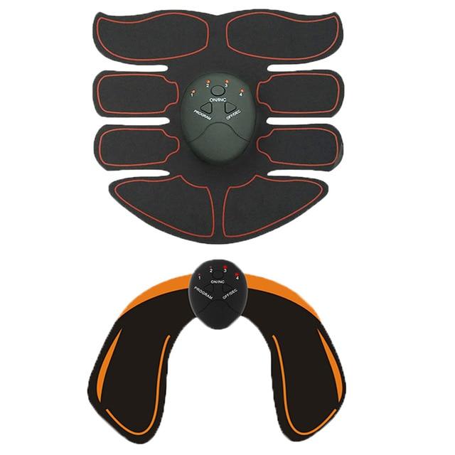 Electric Muscle Stimulator Wireless Buttocks Hip Trainer / Abdominal ABS Stimulator / Fitness Body Slimming Massager