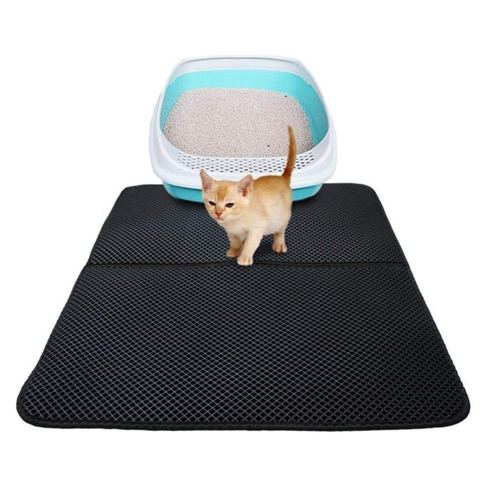 Double-Layer Cat Litter Mat