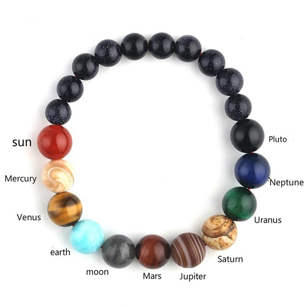 Universe Yoga Chakra Galaxy Solar System Bracelets