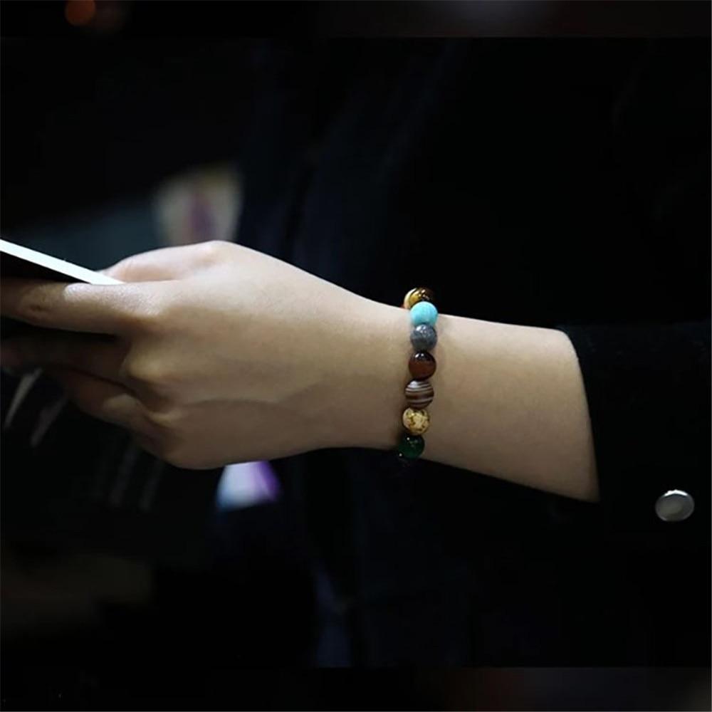Universe Yoga Chakra Galaxy Solar System Bracelets